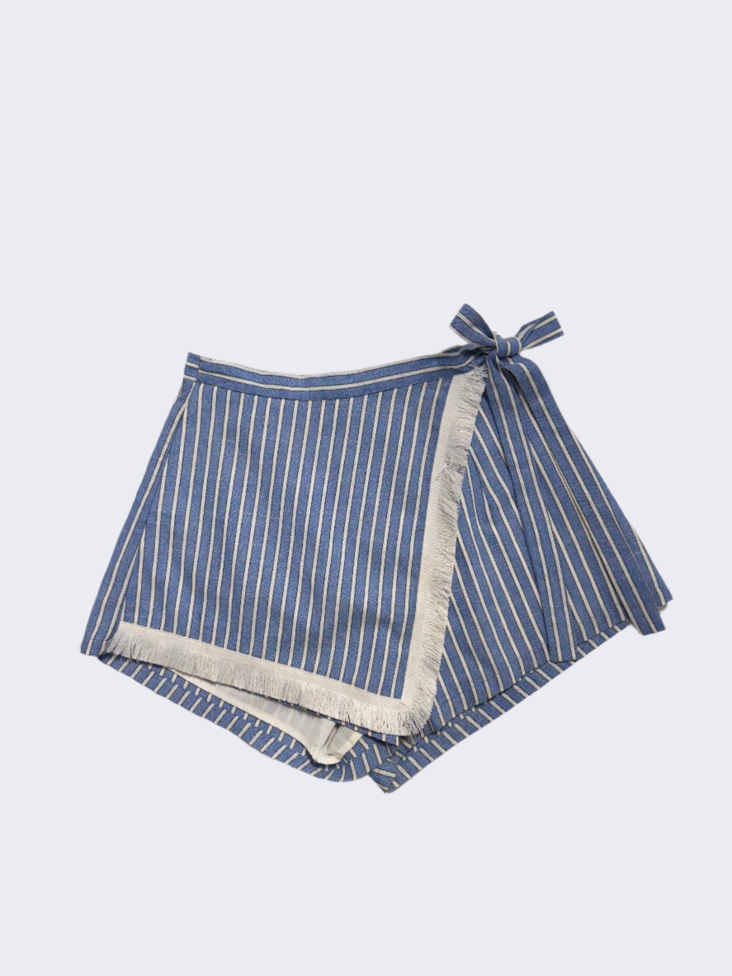 Runaway Blue/white Stripe Skort, 10