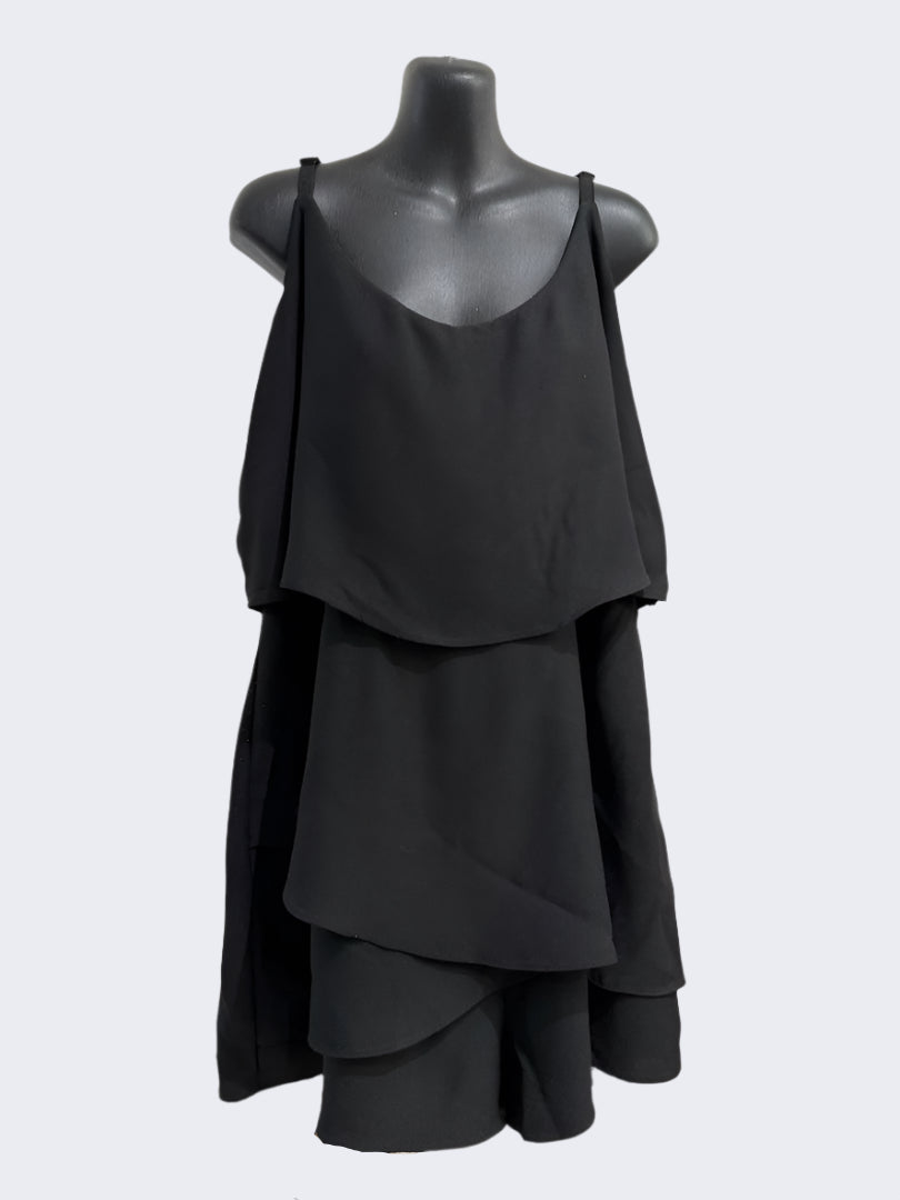 City Chic Black Jumpsuit, XS/12