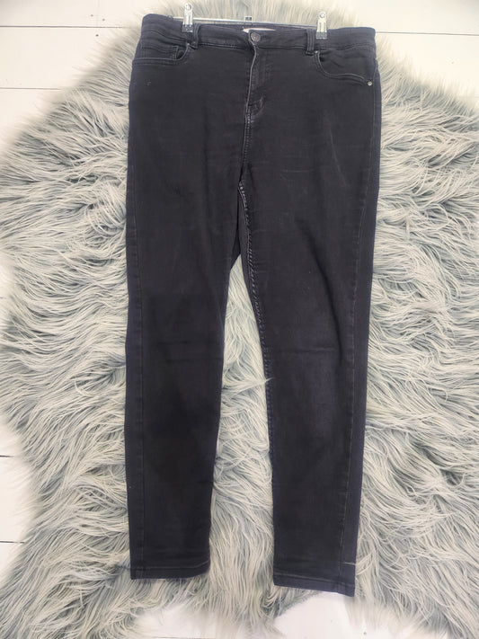 Anko Black Skinny Jeans, 16