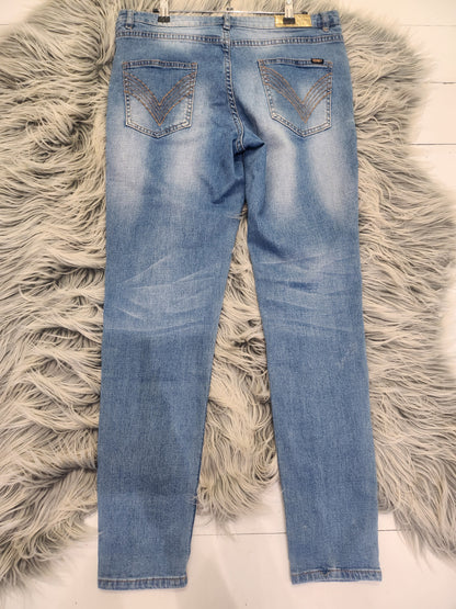 Honey Denim Blue Denim Jeans, 14