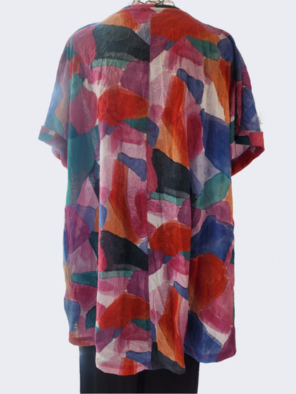 Virtuelle Multi Coloured Abstract Tee, 14