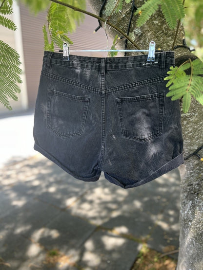 Assembly Label black denim shorts 10