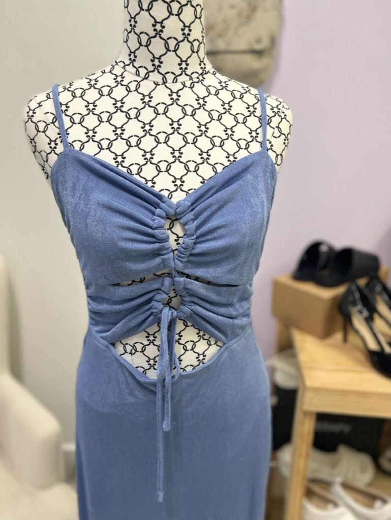 Charlie Holiday Blue Dress - 14