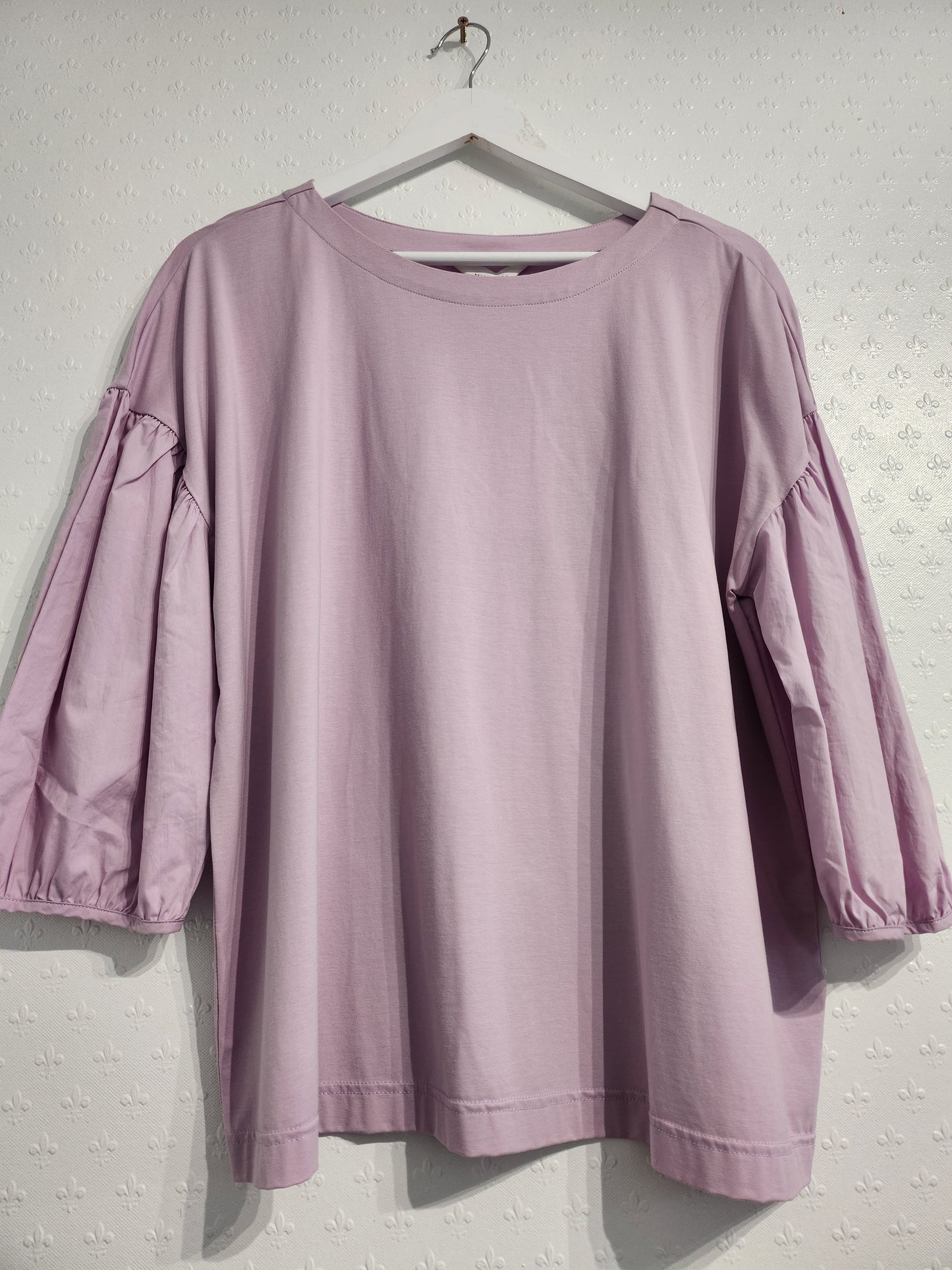 Mineral Light Purple Mid Sleeve Top - L (BRAND NEW)