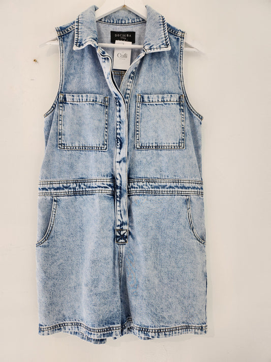 Decjuba Denim Playsuit - 12