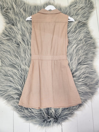 Divided Beige Cargo mini dress 14