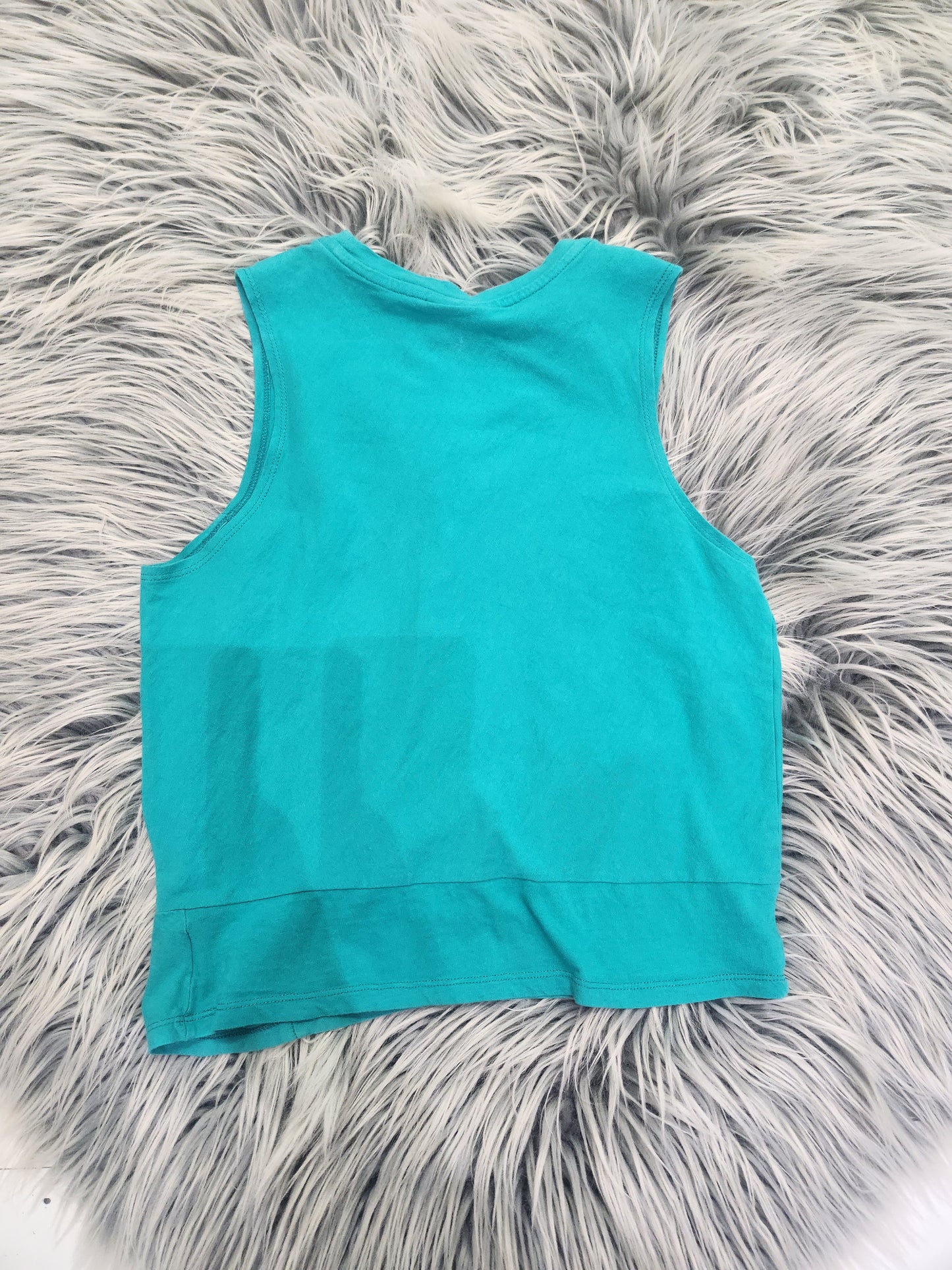 Seed Green Tank Top Scrunched Detail S