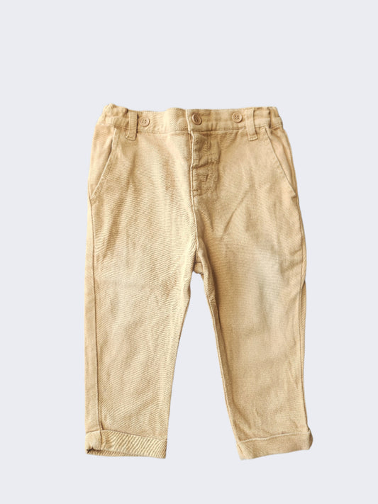 Teeny Weeny Tan Chino Pants, 1