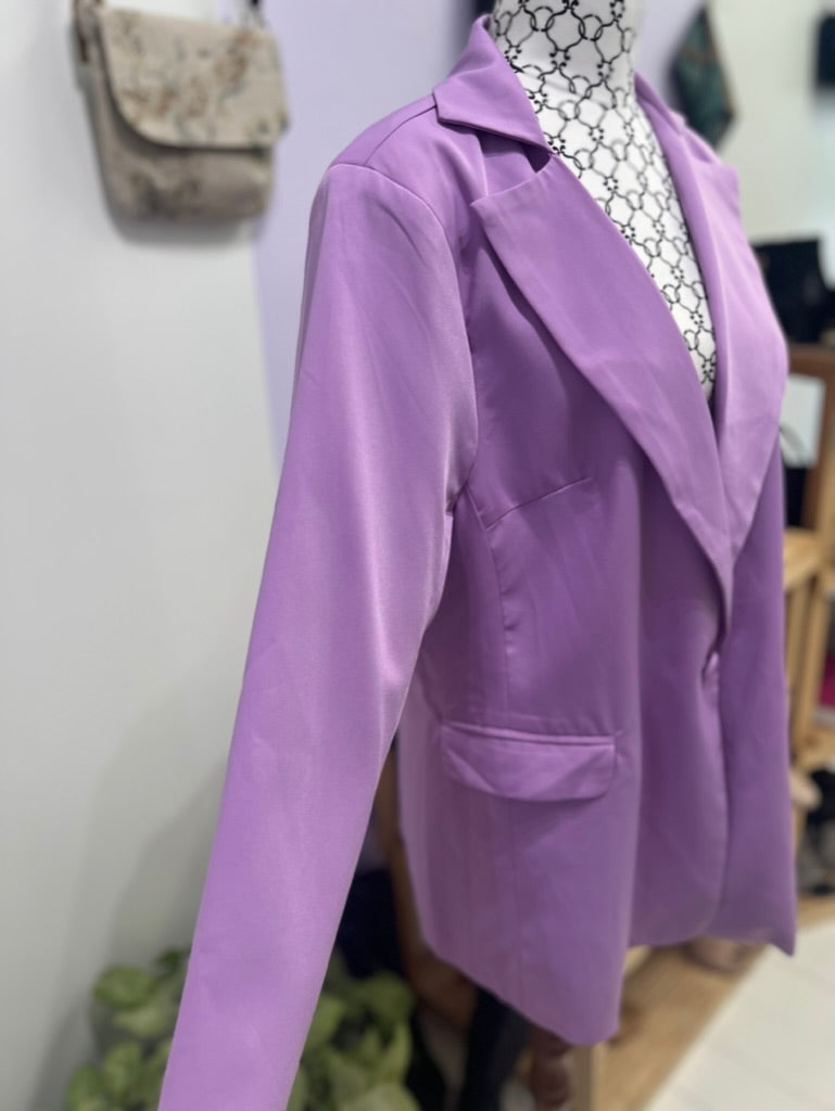 PIA Lavender Purple Blazer - L