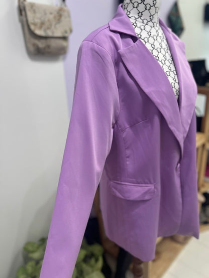 PIA Lavender Purple Blazer - L