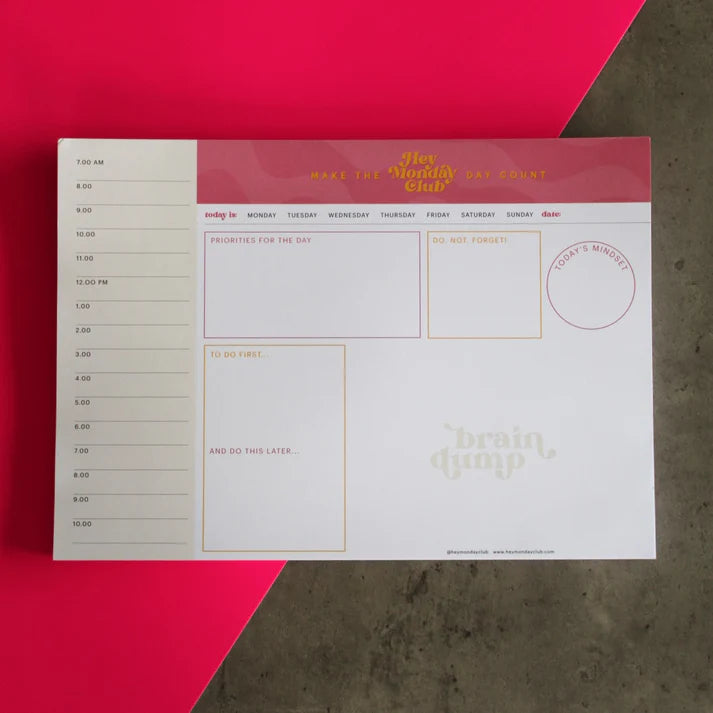 Hey Monday Club  'Hey Monday Club' Daily Planner