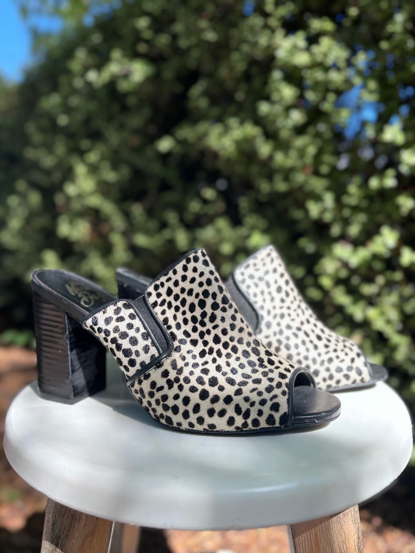 Hey Monday By Augustine Animal Print Block Heel US 11