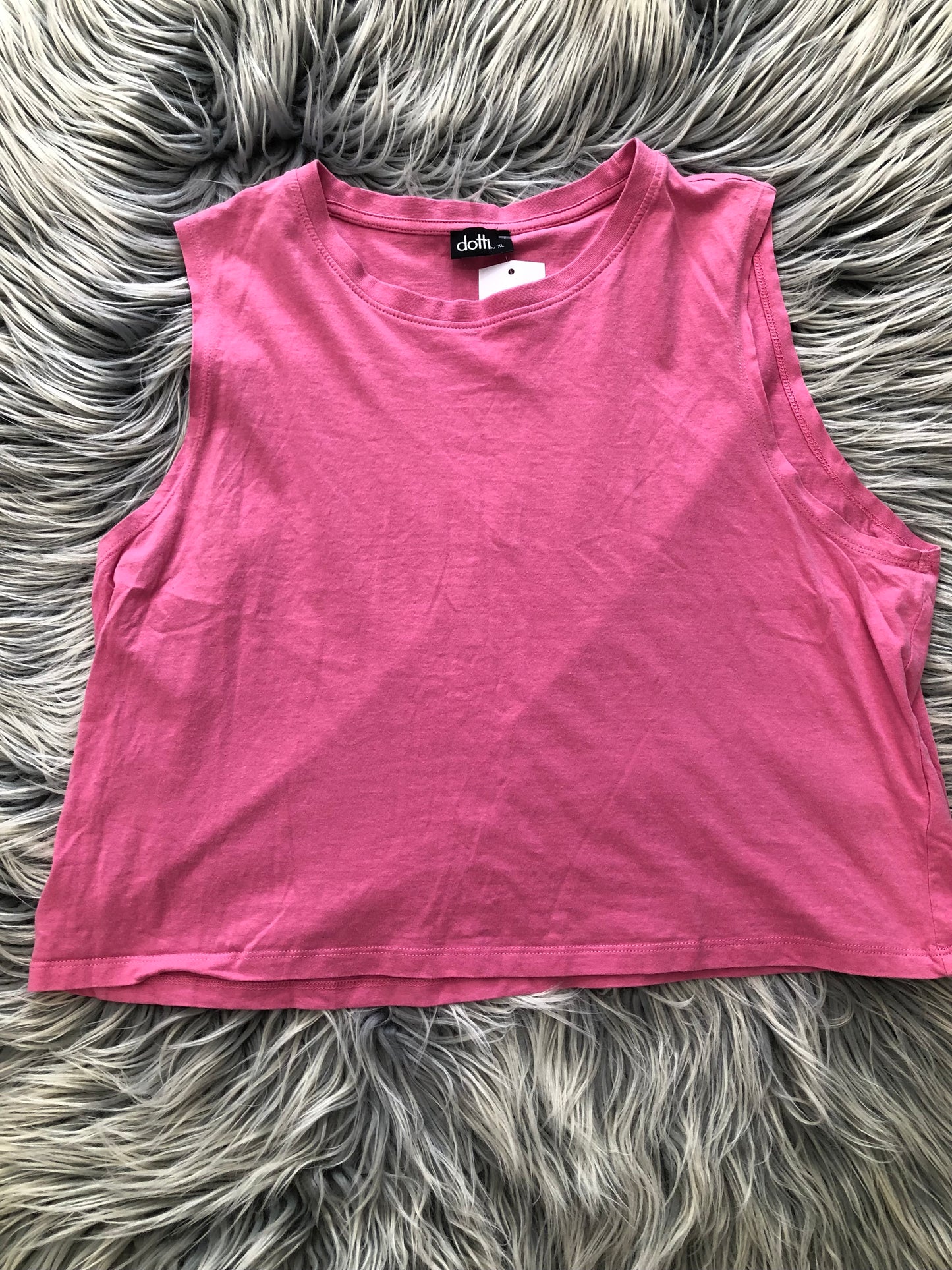 Dotti Pink Tank Top - XL