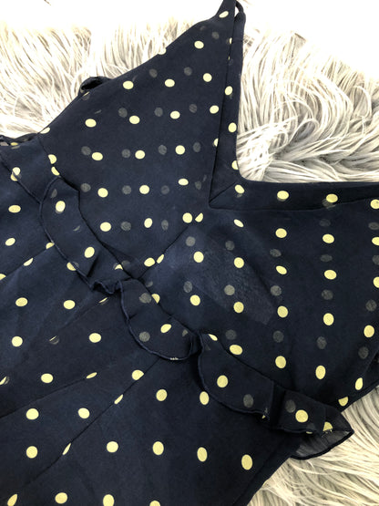 Spirit Navy Neon Spot Midi Dress