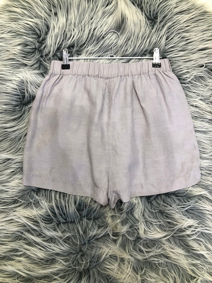 Seed Taupe Linen Shorts, 8