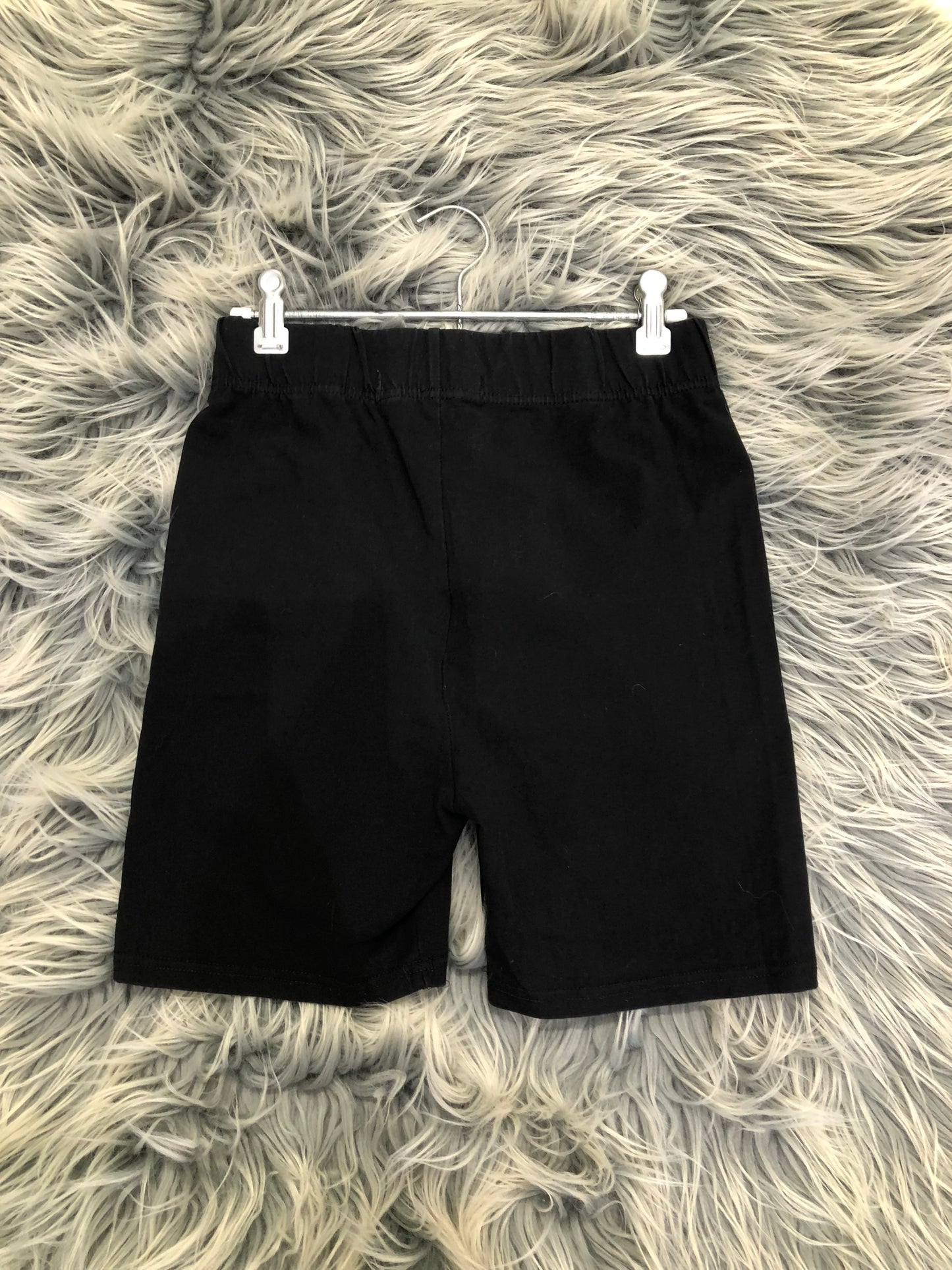 Glassons Black Cotton Bike Shorts, M