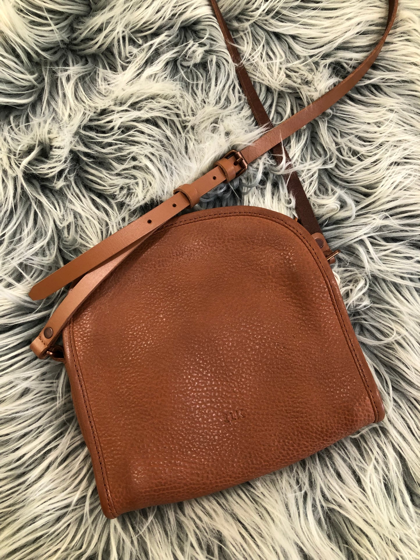 Elk Tan Crossbody Bag