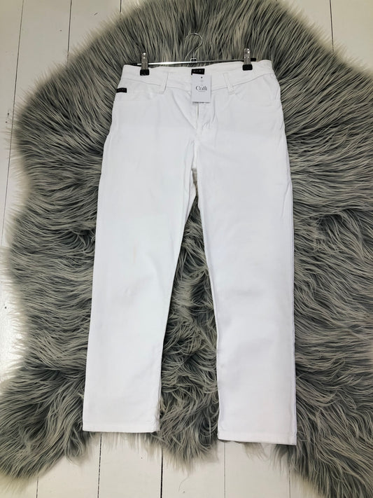 Alibi White 3/4 Denim Jeans, 10