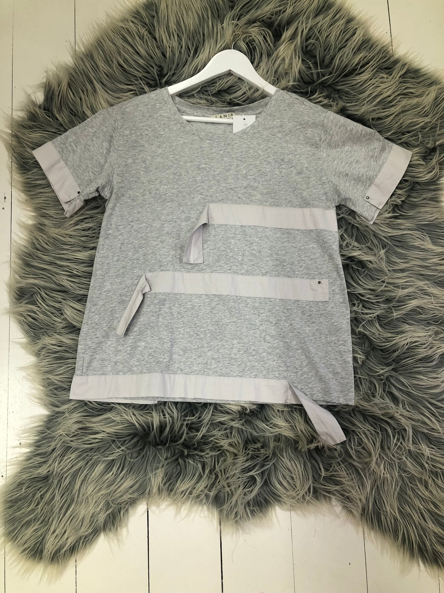 Lania The Label Grey Marle T-shirt, M