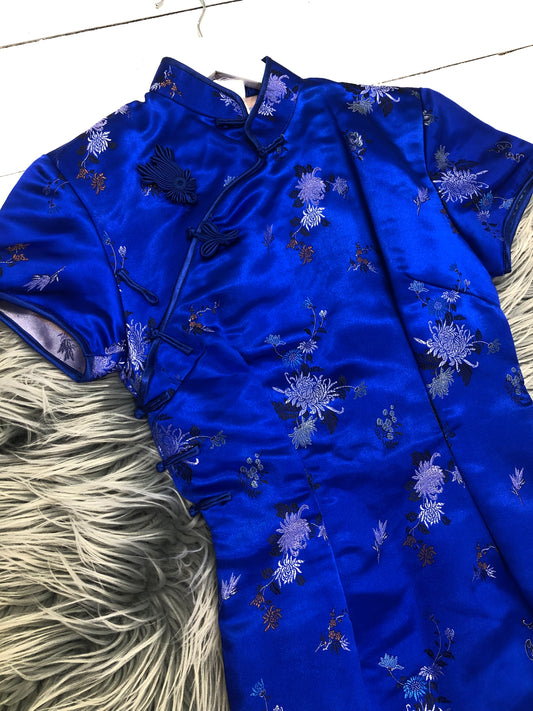 Duys Blue Chinese Dress, 10