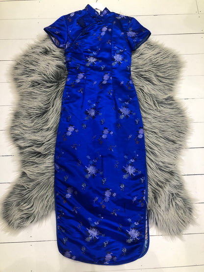 Duys Blue Chinese Dress, 10