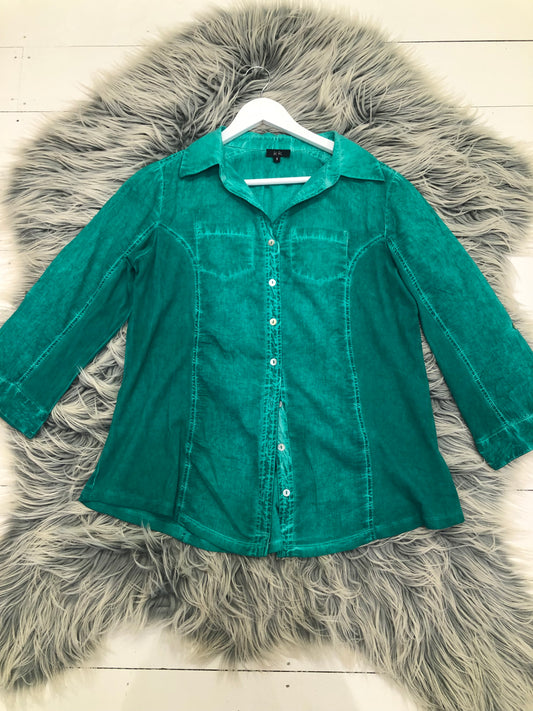 K&K Green L/S Shirt, S