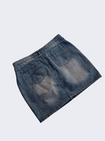 Rivers Denim Mini Skirt - M/L