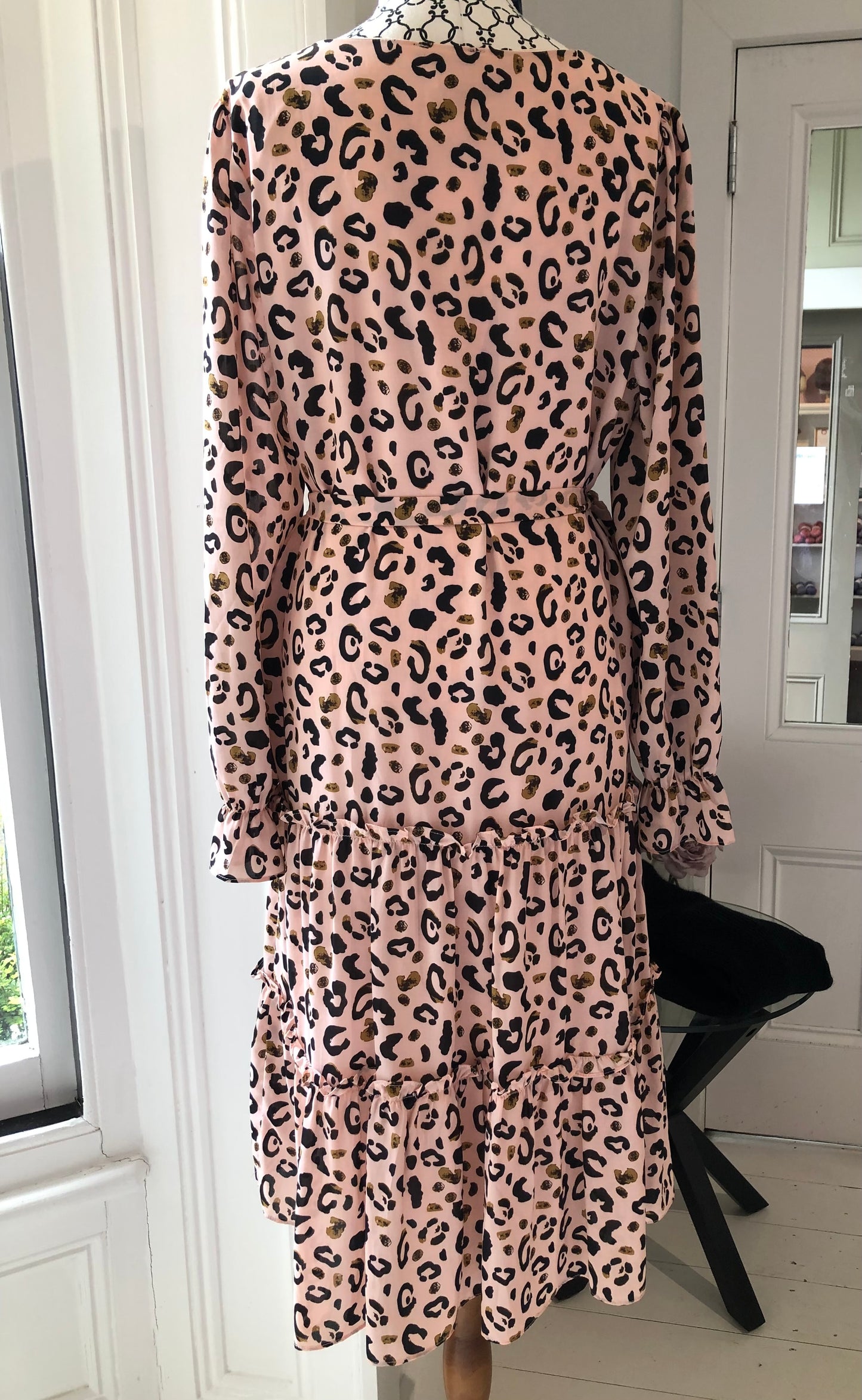 Augustine Pink leopard Maxi Dress - S