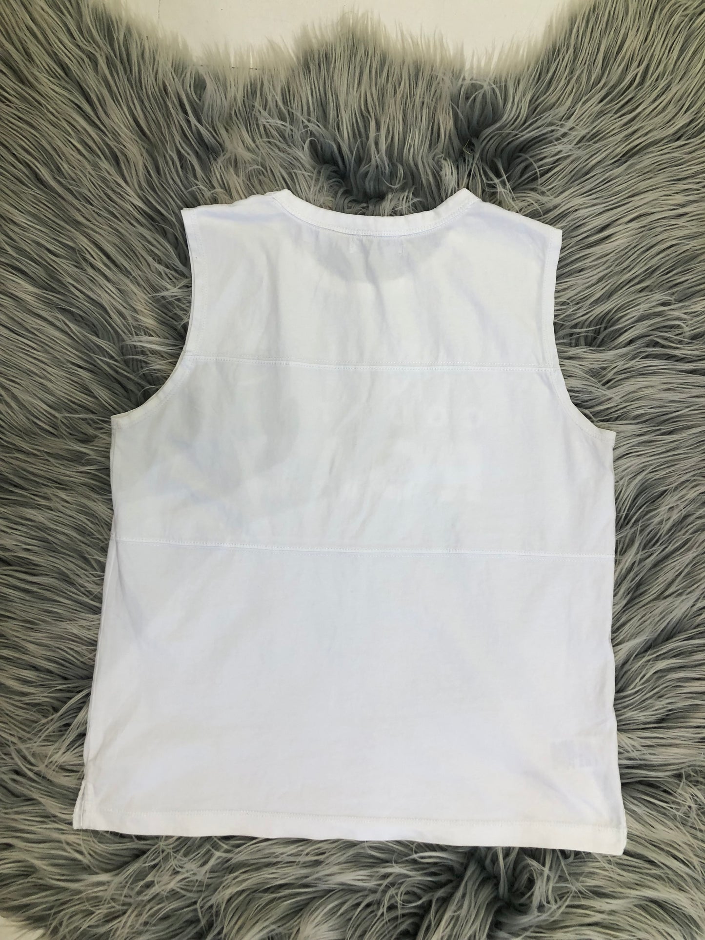 Country Road (Stained) White Tank Top, M