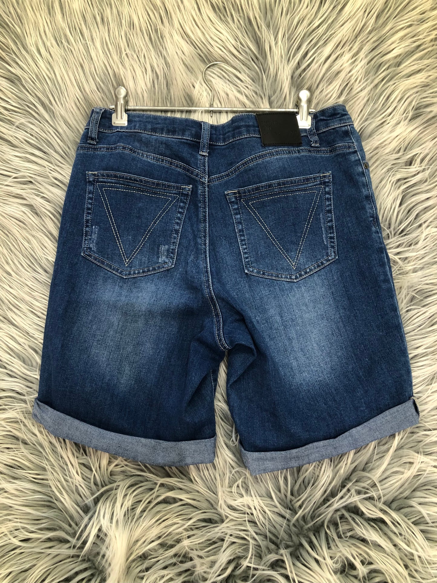 Shine On Label Denim Shorts