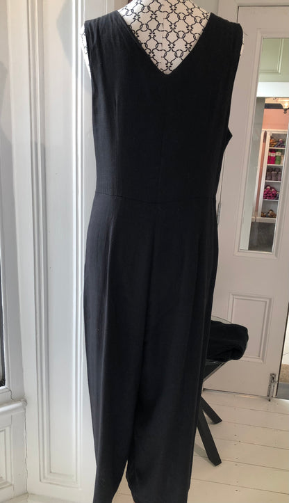 Izabel London Black Jumpsuit, L