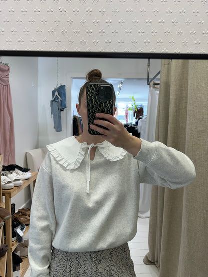 H&M Grey Collared Sweatshirt (BNWOT), S