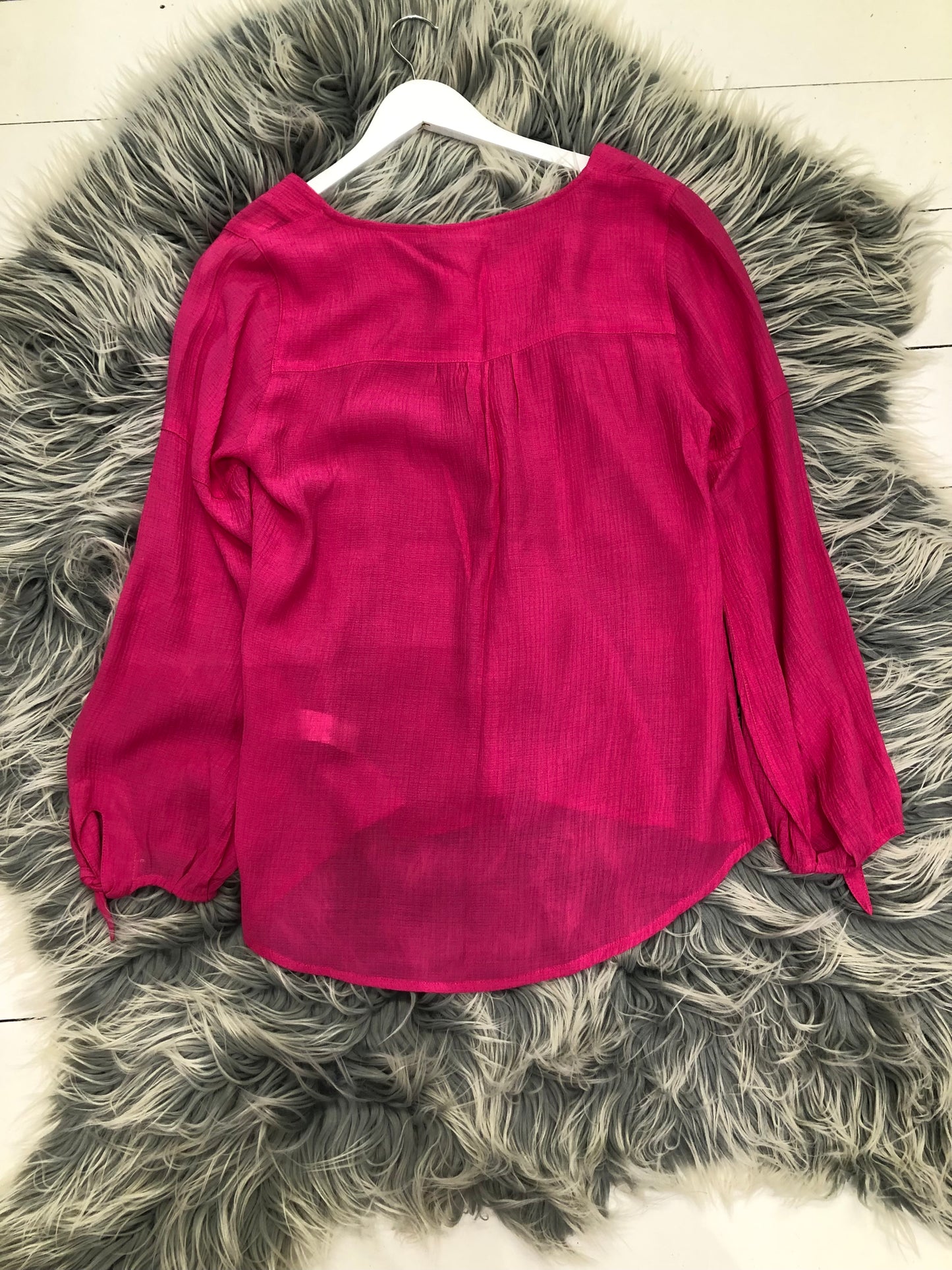 Jeanswest Pink Long Sleeve Blouse