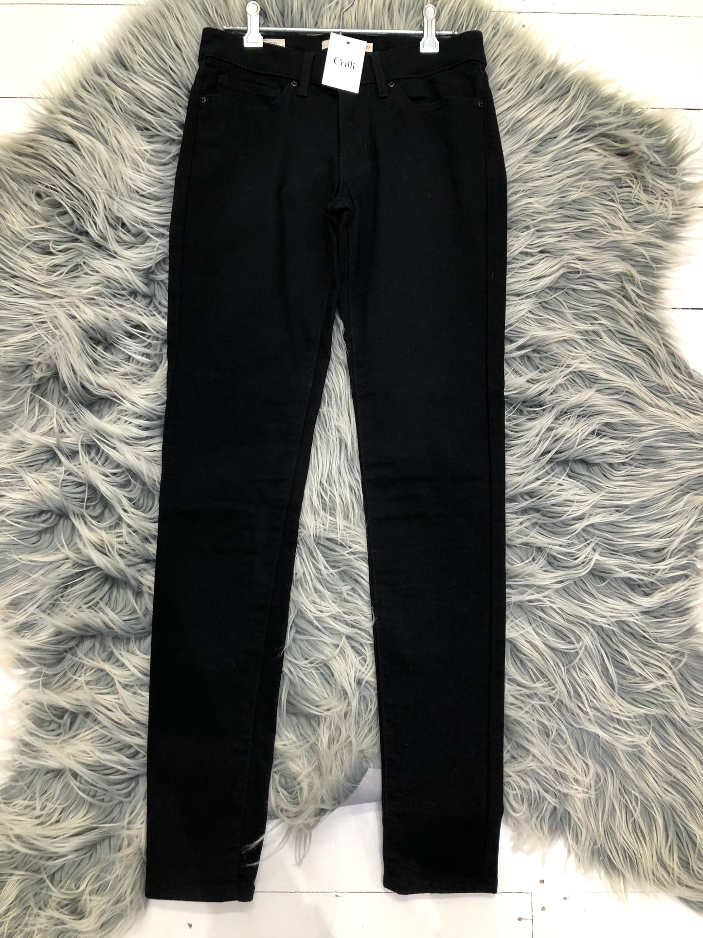 Levi's Black Skinny Jeans, 27