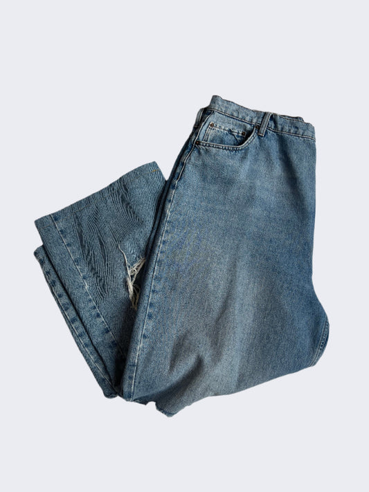 Asos Wide leg distressed Denim Jeans 38