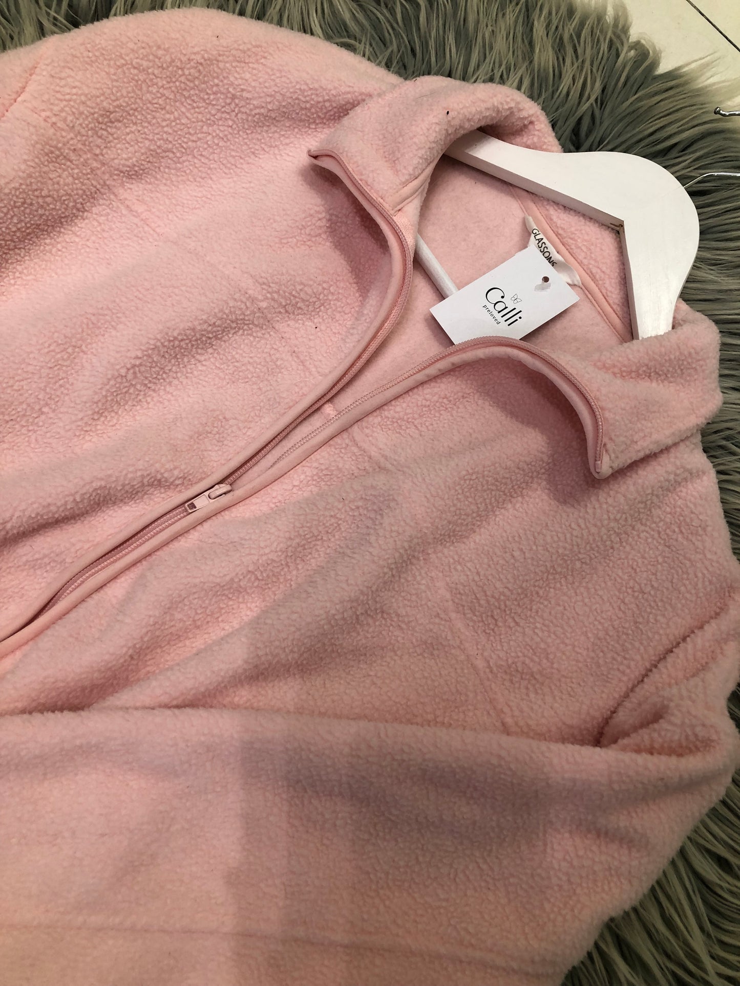 Glassons Pink Fluffy Jersey, M