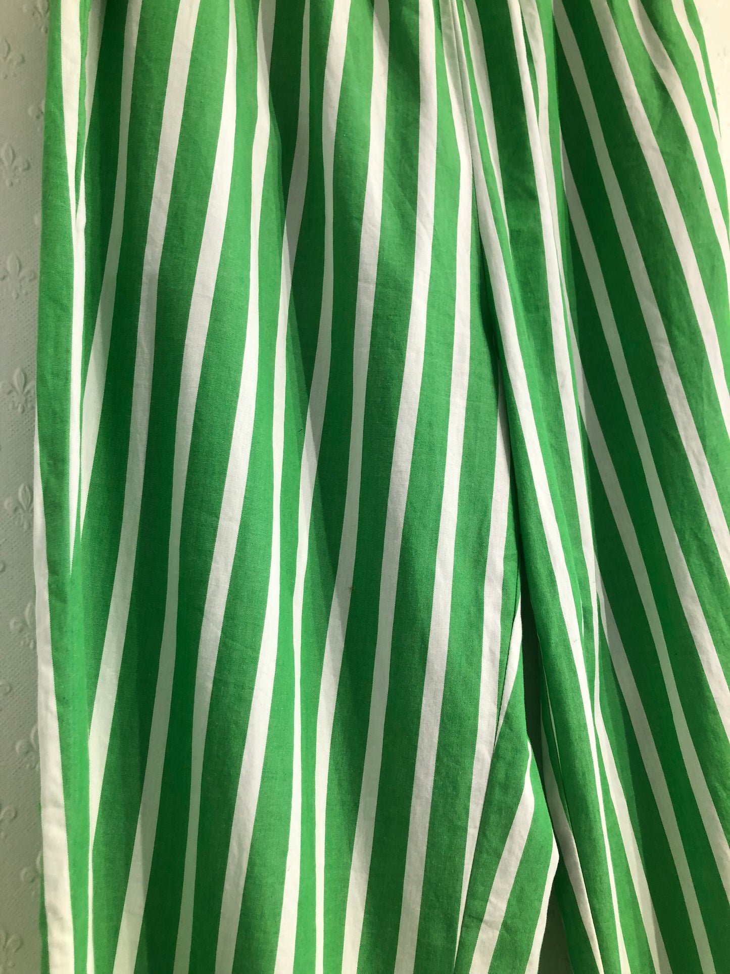 Glassons Green/White Stripe Pants, 12