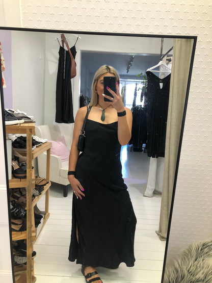 Glassons Black Maxi Dress, 12