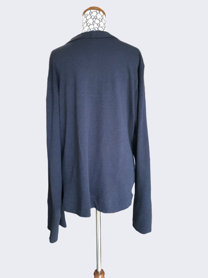 Unbranded Blue Button Up Cardigan, 10