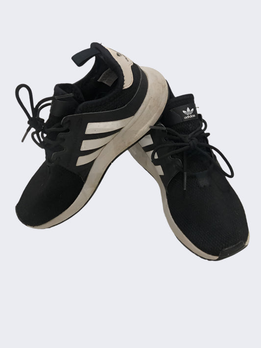 Adidas Black/White Sneakers 6.5