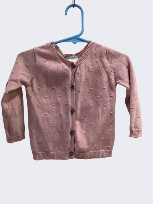 Ricochet Baby Light Pink Cardigan, 1