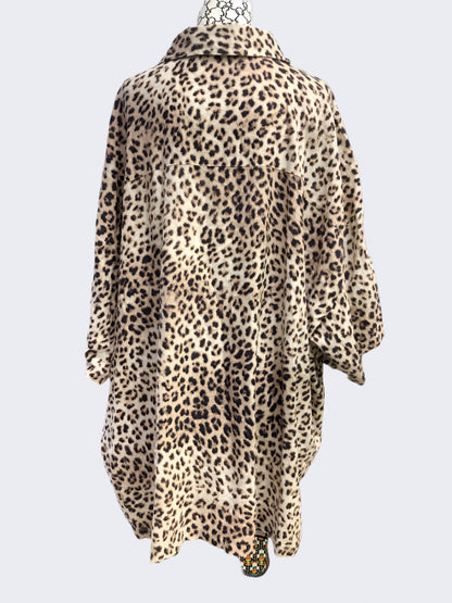 Cotton On Leopard Print Shirt, 22