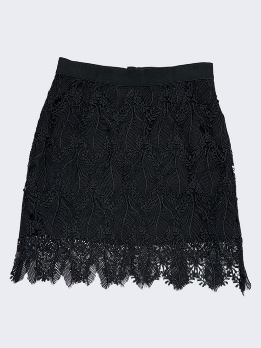 Luxe Deluxe Black Lace Skirt(New With Tags), 8