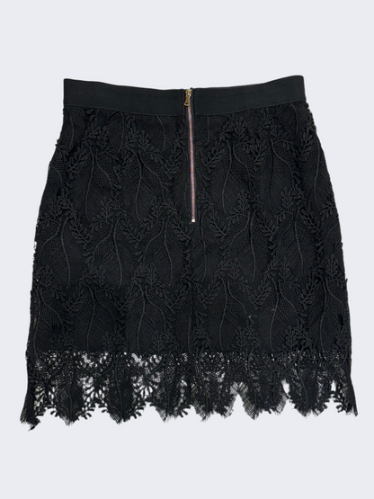 Luxe Deluxe Black Lace Skirt(New With Tags), 8
