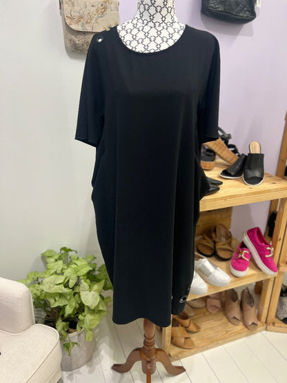 Ricochet Black Dress - 8