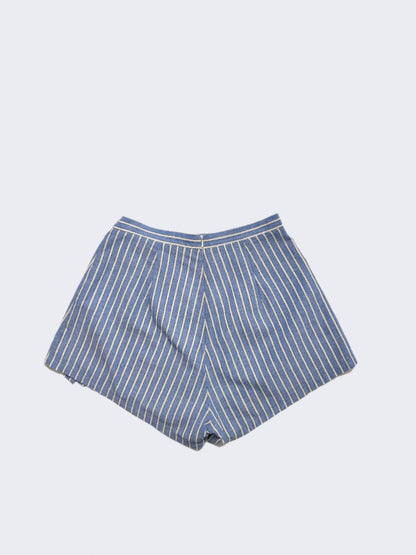 Runaway Blue/white Stripe Skort, 10