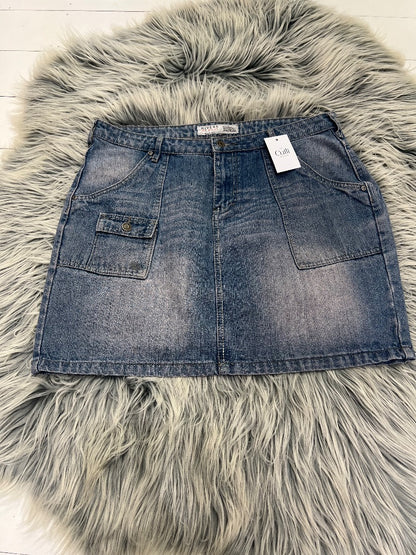 Rivers Denim Mini Skirt - M/L