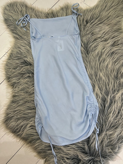 Glasson's Blue Mini Dress - 8