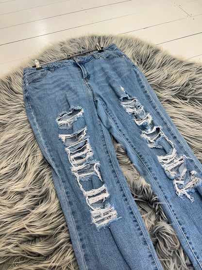 Jayjays Denim Slim Boyfriend Jeans, 11