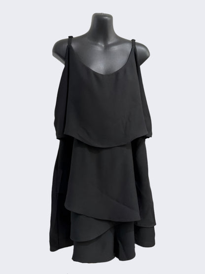 City Chic Black Jumpsuit, XS/12